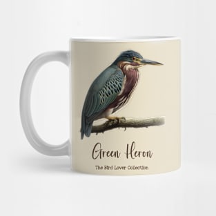 Green Heron - The Bird Lover Collection Mug